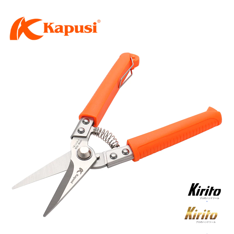 Kéo tỉa dăm Nhật Kapusi Japan lưỡi thép SK-5 siêu bền - siêu sắc