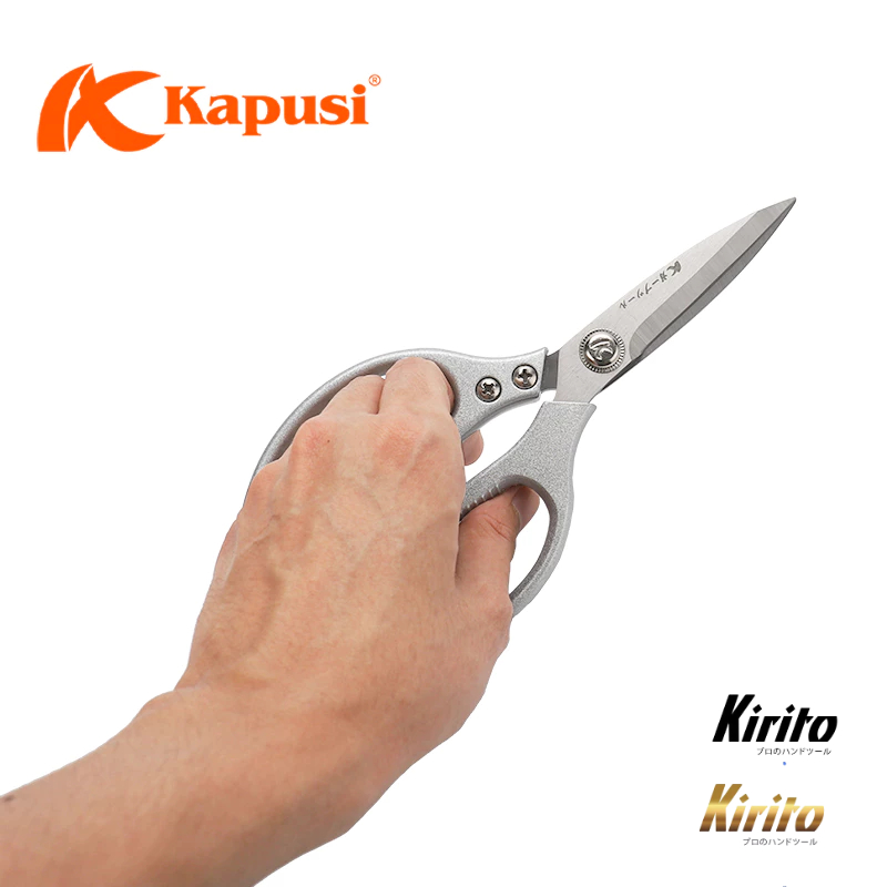 Kéo Cắt Gà KAPUSI K0860 Cỡ Lớn – Kéo Làm Bếp Thép SK5 Cao Cấp Không Gỉ, Siêu Sắc Bén, Đa Năng