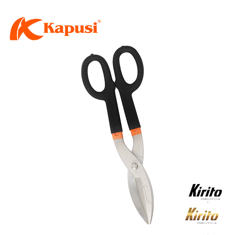Kéo cắt tôn cao cấp hãng Kapusi Japan cỡ từ 12 inch, thép CR-V