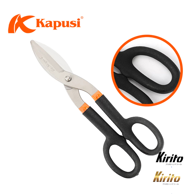 Kéo cắt tôn cao cấp hãng Kapusi Japan cỡ từ 12 inch, thép CR-V