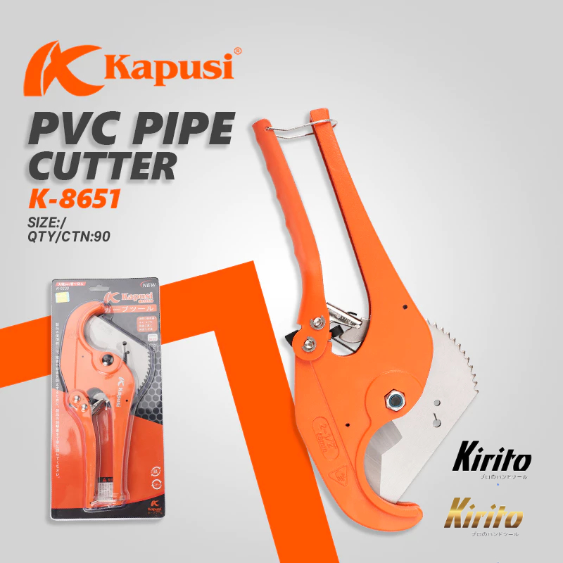 Kéo cắt ống nhựa Nhật PVC, PPR, PE, PU Kapusi JAPAN 63mm