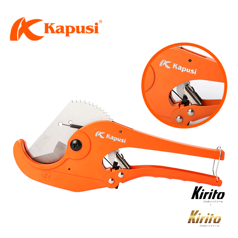Kéo cắt ống nhựa Nhật PVC, PPR, PE, PU Kapusi JAPAN 63mm