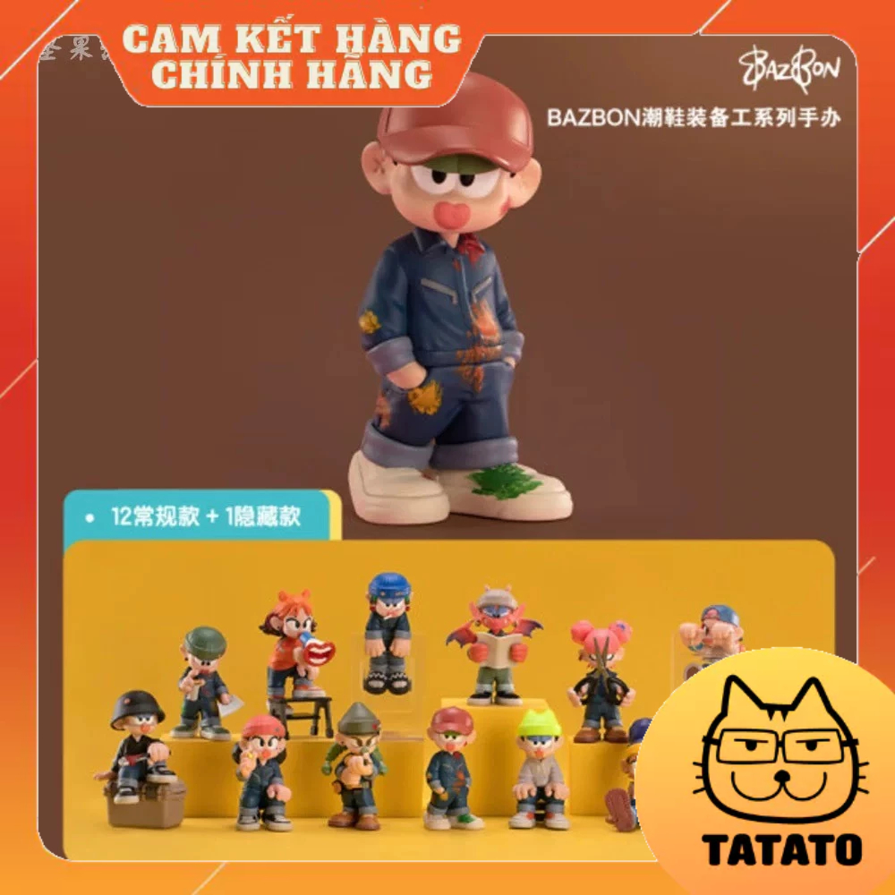 POP MART BAZBON WORKING BOYZ Series tatato | Shopee Việt Nam