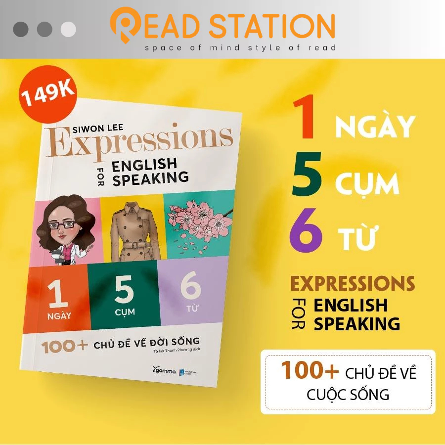 Ảnh Sách: Expressions For English Speaking - 100+ Chủ Đề Về Đời Sống 2