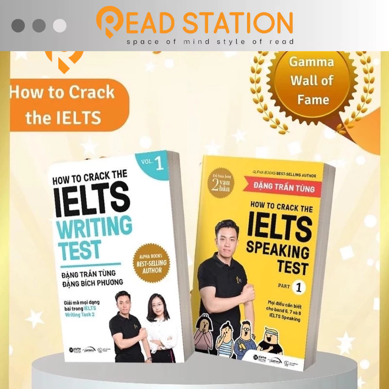 Sách > How To Crack The Ielts: Speaking + Writing - Test Vol.1 (Đặng Trần Tùng) - 