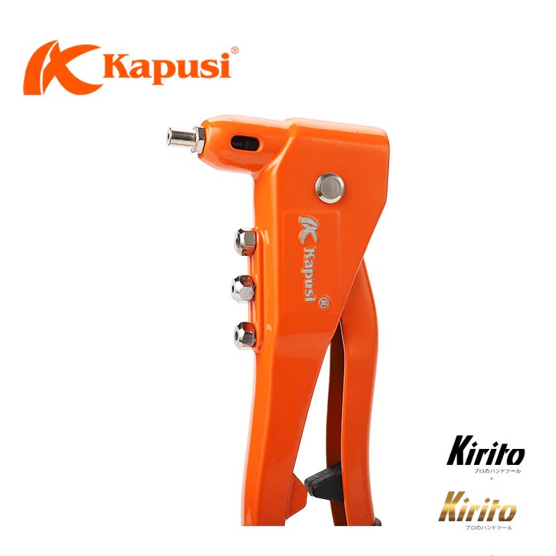 Kìm Rút Đinh Tán Cộng Lực Kapusi K6801 - Kềm Rút Rive Đinh Tán Nhôm Inox Tay Cầm Dài