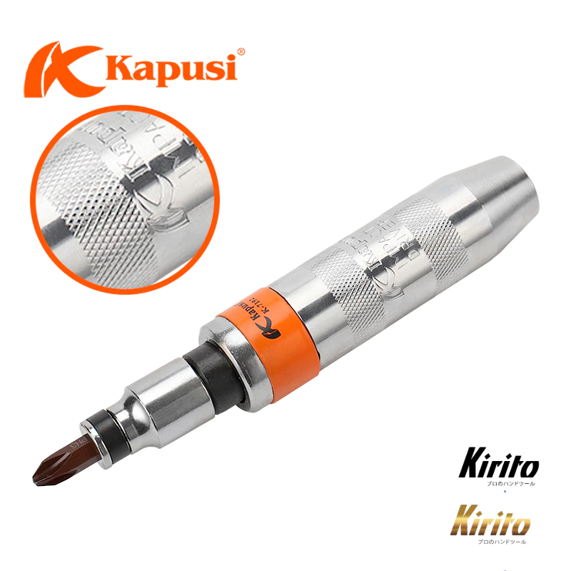 Bộ Tô Vít Đóng Đảo Chiều Kapusi 12 Chi Tiết, Bộ Đầu Tua Vít Đa Năng Thép S2 Chống Gỉ K7194