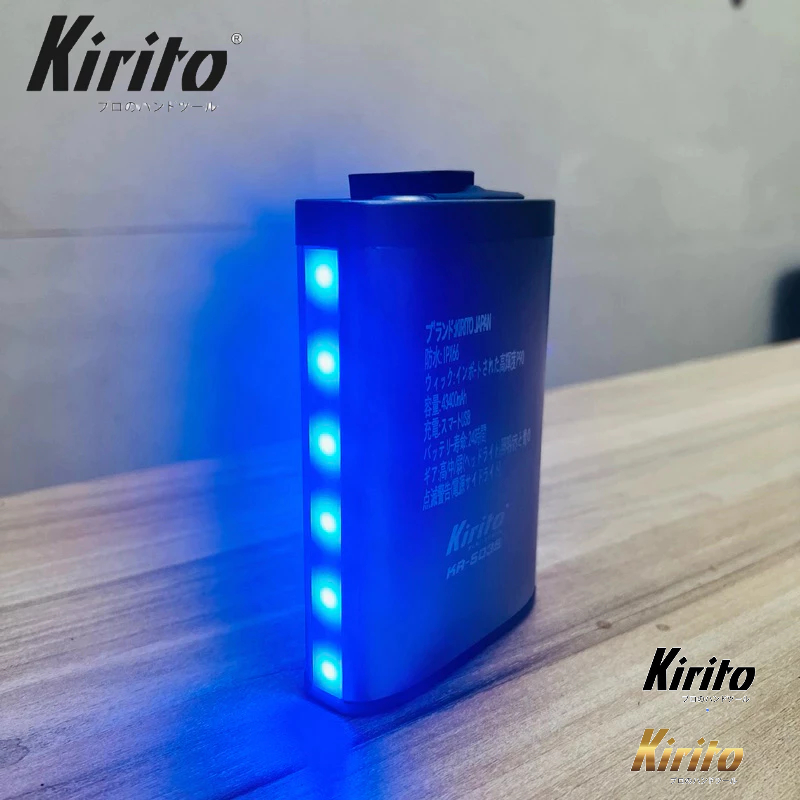Đèn Pin Đội Đầu Siêu Sáng Chống Nước IP67 Kirito - Chiếu Xa Đến 1200m - Sáng Liên Tục 24H