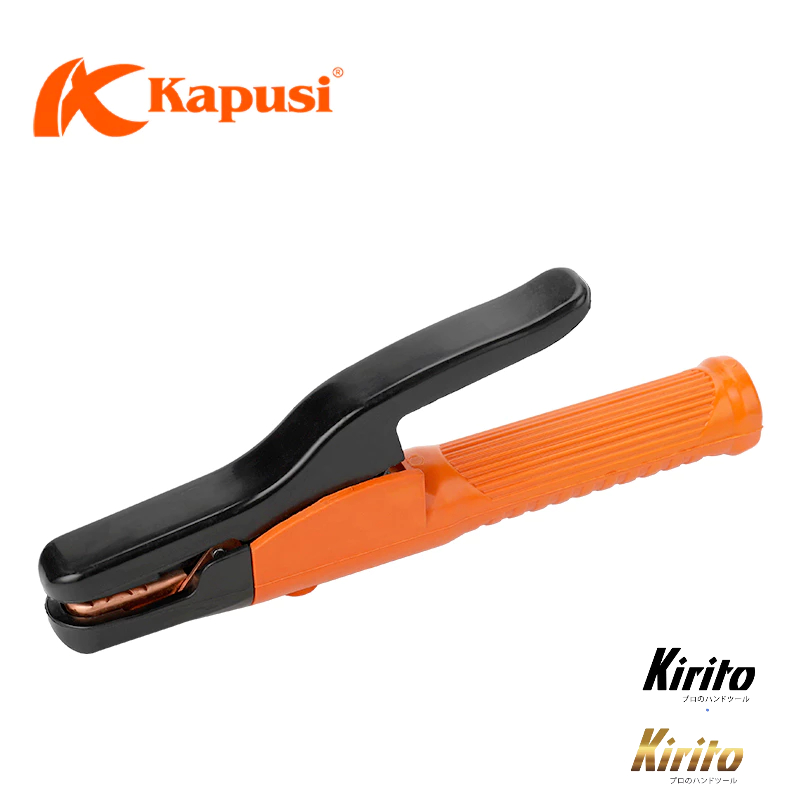 Kìm hàn 500A và 800 - 1000A Kapusi JAPAN, tiếp xúc đồng đúc nguyên khối, Kìm kẹp que máy hàn