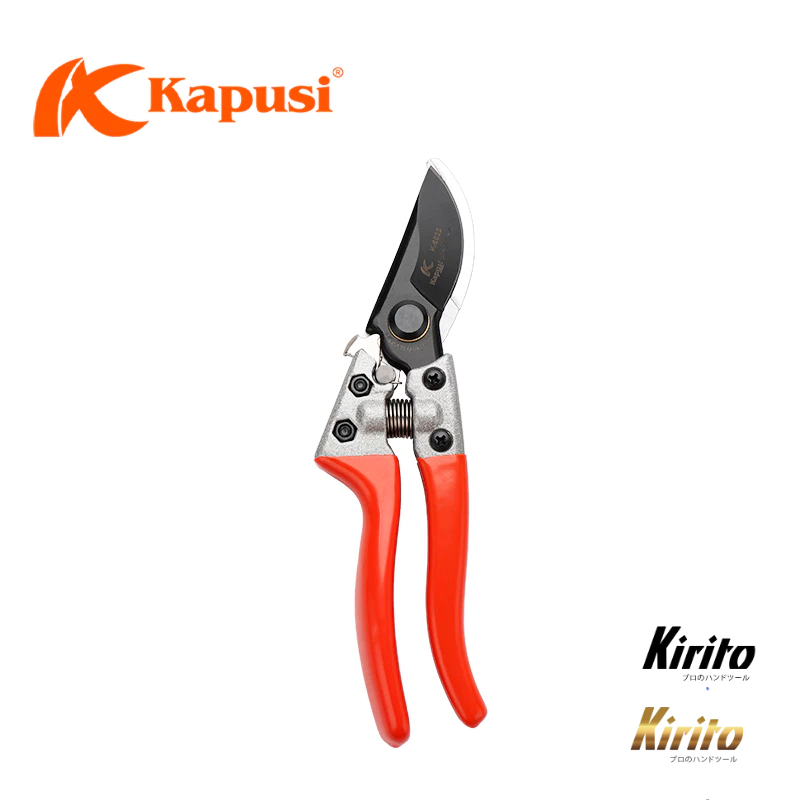 Kéo Tỉa Cây Kiểng Kapusi Cao Cấp 8 Inch (20cm) – Thép SK5 Sắc Bén, Lưỡi Đen Cứng Cáp