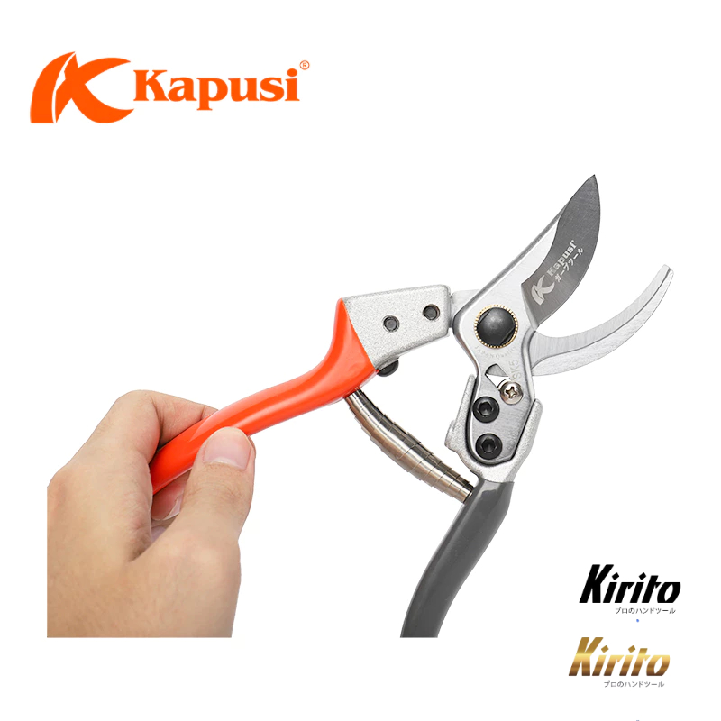 Kéo Cắt Tỉa Cành Kapusi K8652 8 Inch – Thép SK5 Nhật Bản Cao Cấp, Cắt Cây Kiểng Sắc Bén