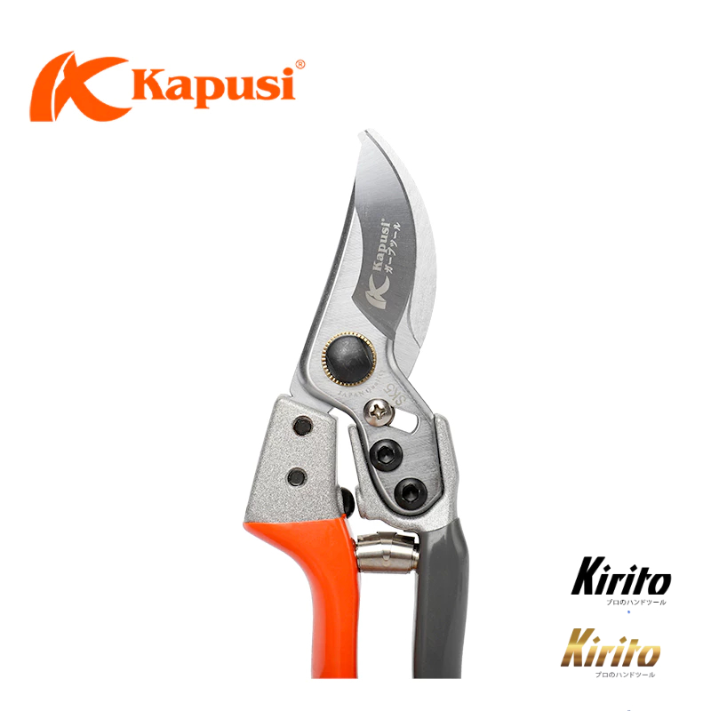 Kéo Cắt Tỉa Cành Kapusi K8652 8 Inch – Thép SK5 Nhật Bản Cao Cấp, Cắt Cây Kiểng Sắc Bén