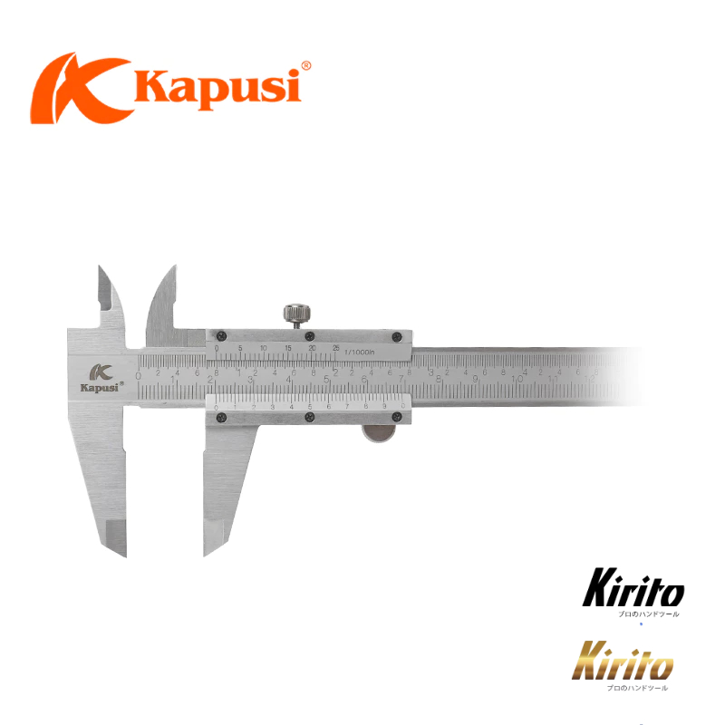 Thước kẹp cơ khí Kapusi Japan 150mm -200mm _Thước Kẹp Cơ -đo Hợp Kim Thép cao cấp