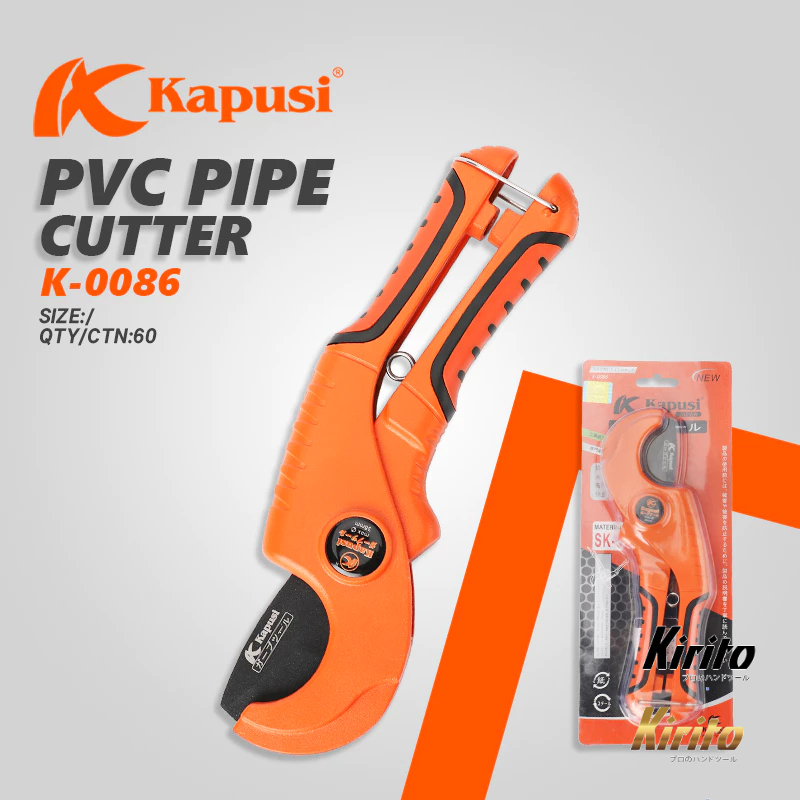 Dao Kéo cắt ống nhựa hãng Kapusi Nhật Bản cỡ 38mm thông dụng, cắt ống nhựa, ống nhiệt k0086