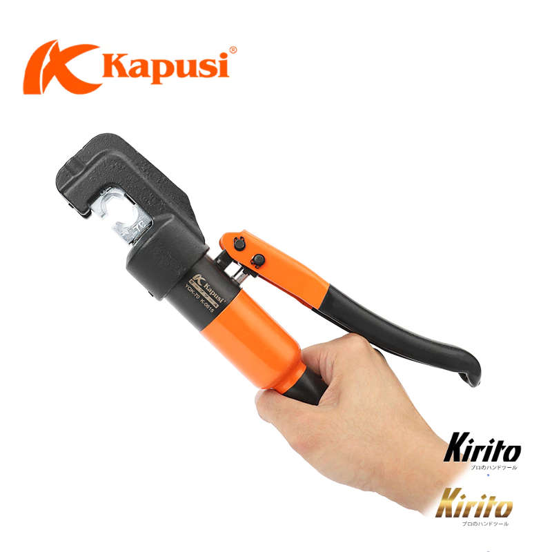 Kìm Bấm Cos Thủy Lực KAPUSI JAPAN YQK-70/120/240/300 - Kìm Ép Cos Lục Giác Cao Cấp