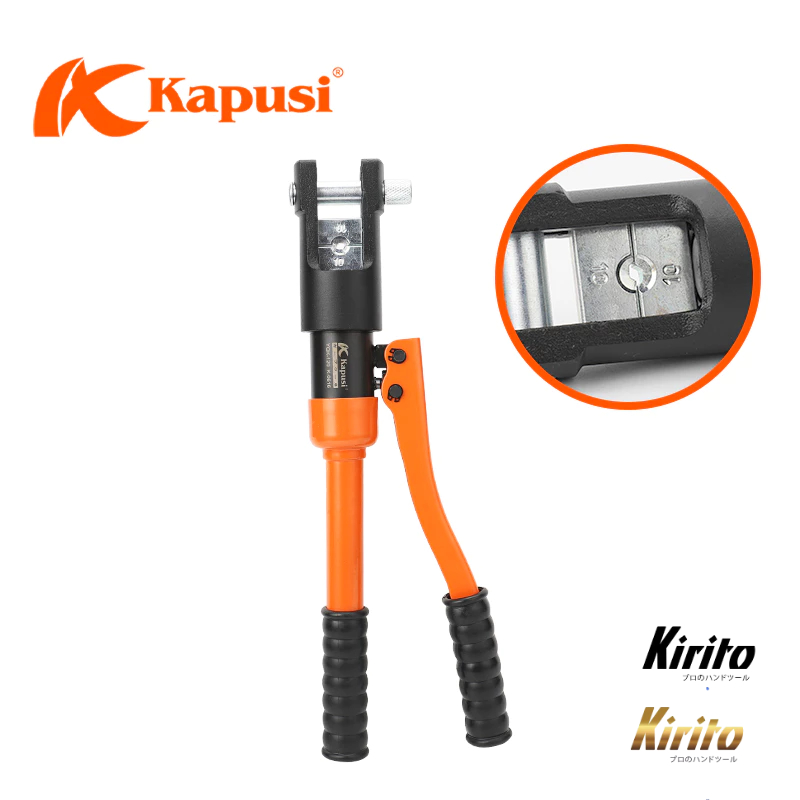 Kìm Bấm Cos Thủy Lực KAPUSI JAPAN YQK-70/120/240/300 - Kìm Ép Cos Lục Giác Cao Cấp