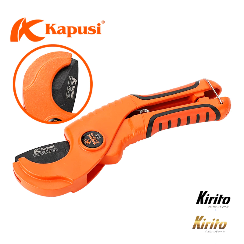 Dao Kéo cắt ống nhựa hãng Kapusi Nhật Bản cỡ 38mm thông dụng, cắt ống nhựa, ống nhiệt k0086