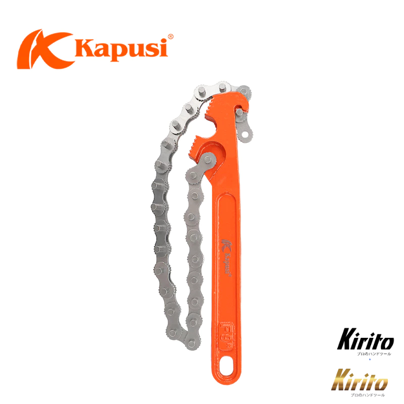 Mỏ Lết Xích Kapusi Nhật Bản 8 Inch - 12 Inch, Cảo, Cờ Lê Xích Đa Năng Hợp Kim Thép Cao Cấp
