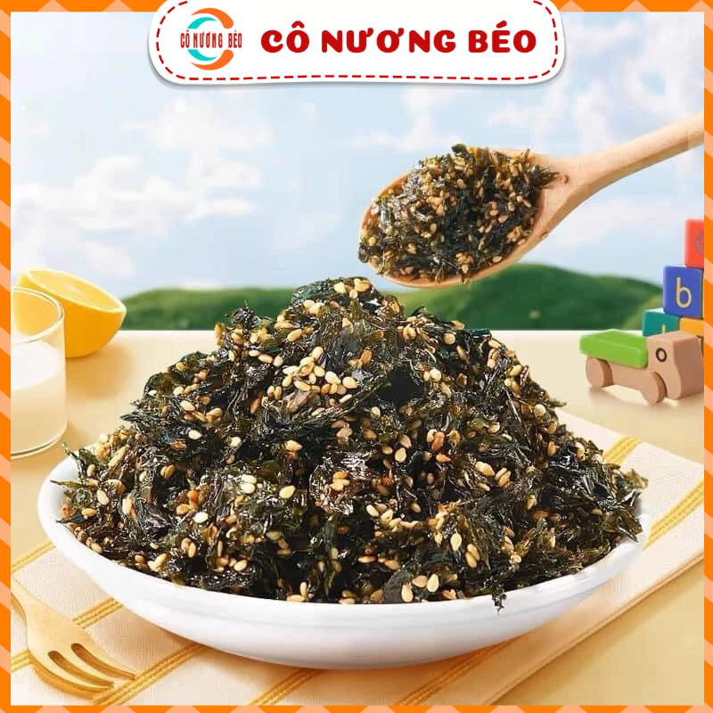 Rong Biển Bibizan Ăn Liền, Vị Giòn Rắc Vừng, Trộn Cơm Ngon Siêu Tiện ...