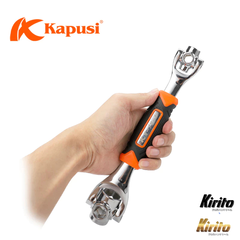 Cờ lê đa năng 8 đầu lục giác xoay hãng Kapusi Japan