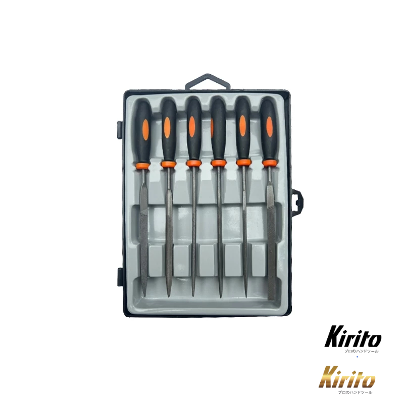 Bộ dũa 6 cái hãng KAPUSI Japan K-3898, dài 140mm, chất liệu hợp kim cao cấp