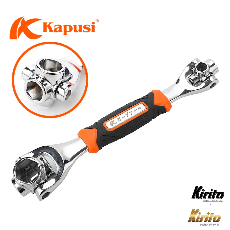Cờ lê đa năng 8 đầu lục giác xoay hãng Kapusi Japan