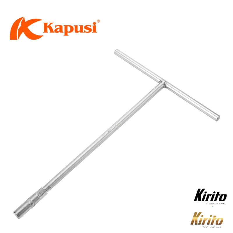Tay mở ốc chữ T thép Crv Tay Dài Từ 6mm - 19mm Chuyên Dụng Để Vặn mở, siết bu lông, đai ốc