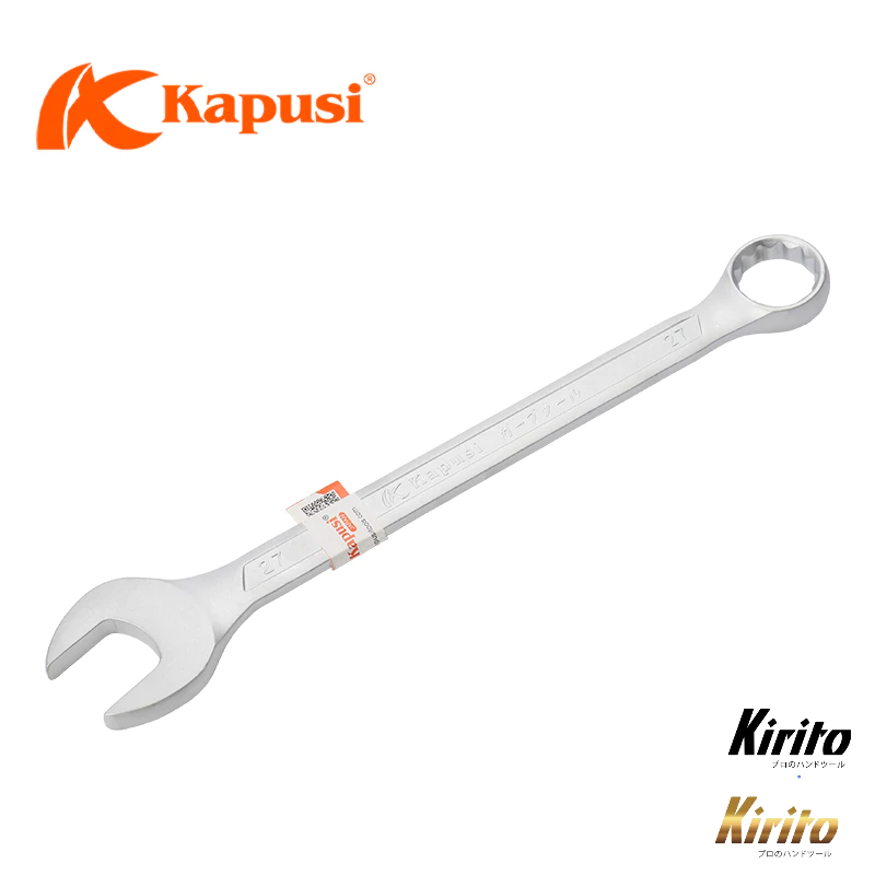 Cờ Lê Vòng Miệng Kapusi Thép CR-V Đúc Nguyên Khối Đủ Size 6mm-32mm Chính Hãng