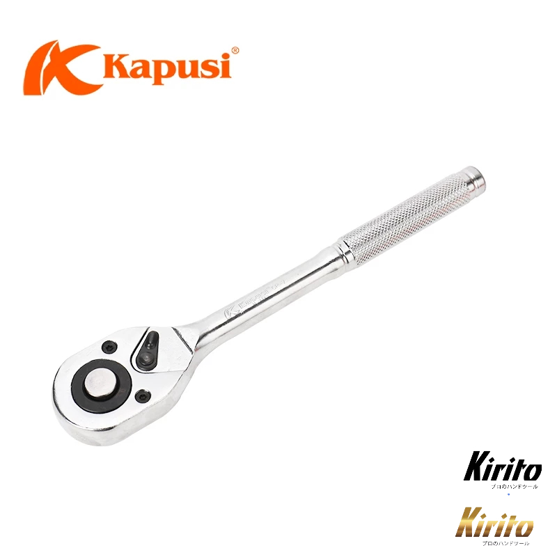 Bộ Khẩu Tuýp Kapusi Japan K9822 17 Chi Tiết 1/2 Inch, Bộ Típ Đầu Tuýp 8-24mm Thép CRV Cao Cấp
