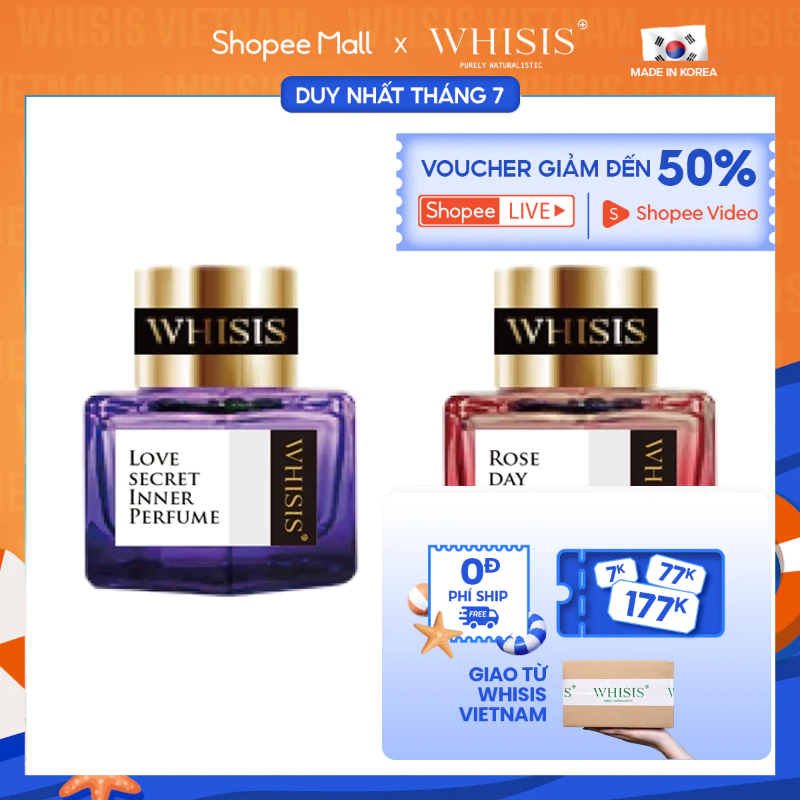 [Che Tên] Nước Hoa Vùng Kín Cho Phái Nữ Whisis Love Secret and Rose Day ...