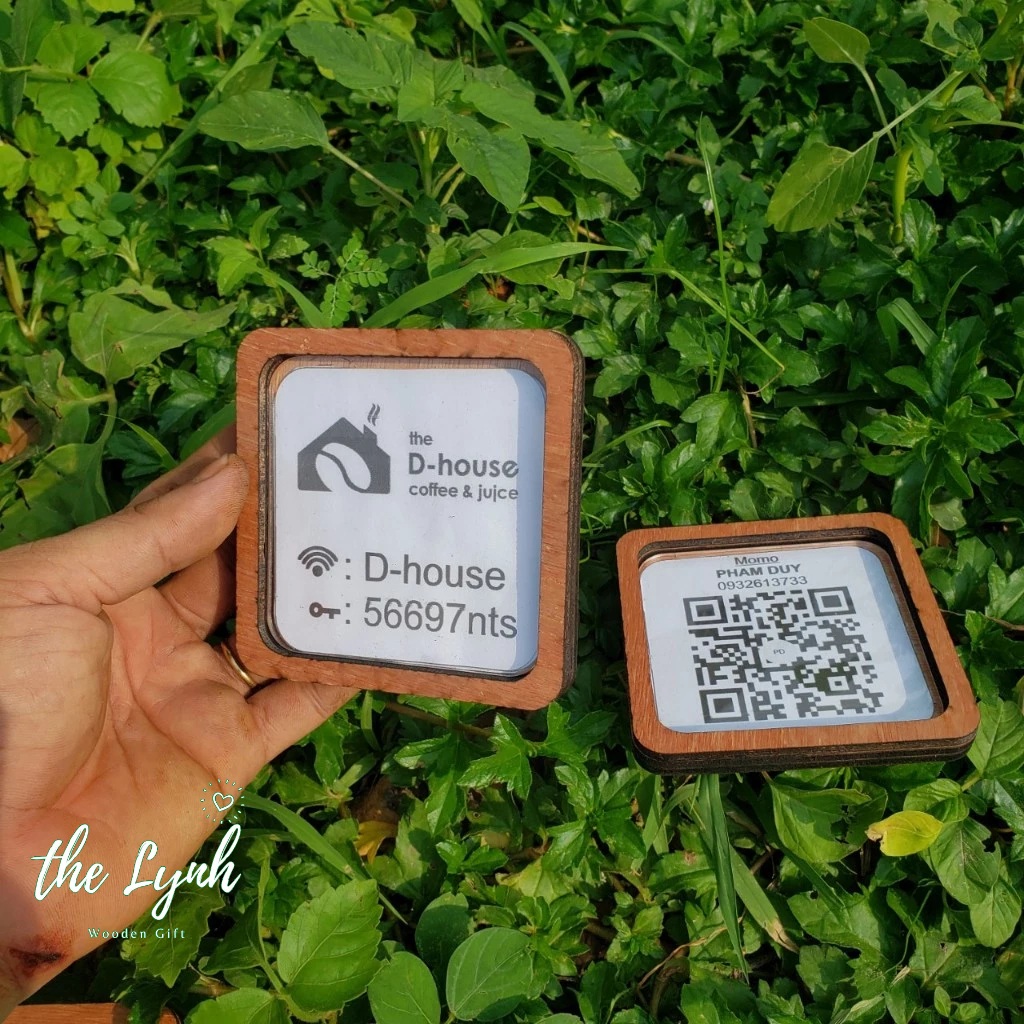 BẢNG TÀI KHOẢN NGÂN HÀNG / BẢNG QUÉT MÃ QR COD THANH TOÁN TIỆN LỢI, NHỎ GỌN