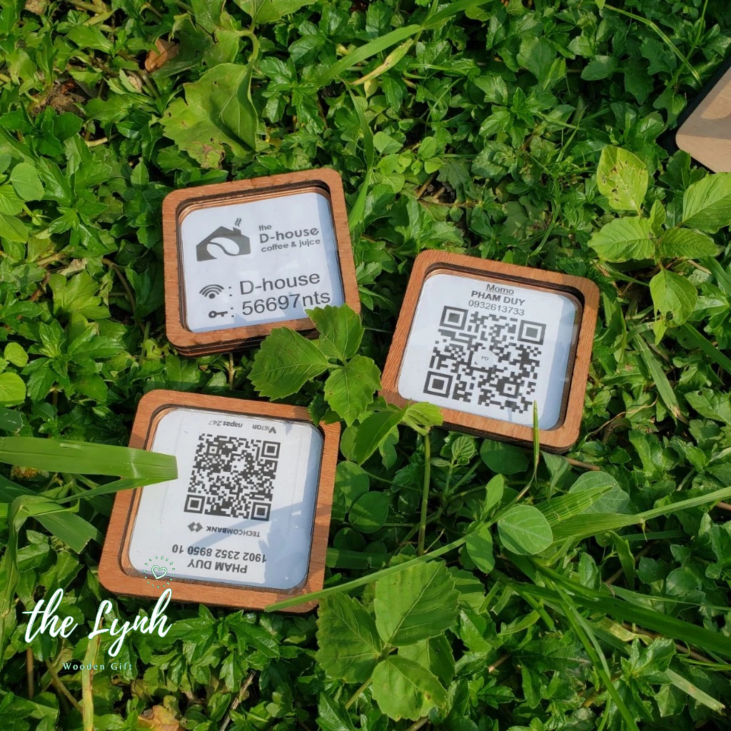 BẢNG TÀI KHOẢN NGÂN HÀNG / BẢNG QUÉT MÃ QR COD THANH TOÁN TIỆN LỢI, NHỎ GỌN