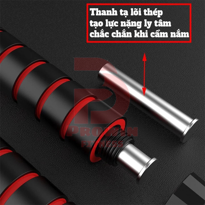 Ảnh Dây nhảy lõi thép có tạ Prowin Fitness thế dục thể thao 4