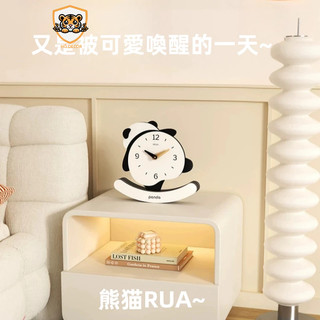 (H22)Đồng Hồ Để Bàn Gấu Trúc Lắc Lư / Đồng hồ Decor Đẹp, Làm Quà Tặng Bạn Bè Độc Đáo