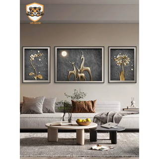 ( HÀNG LOẠI 1) Bộ 3 bức tranh treo tường đẹp sang trọng, decor phong khách, phòng ngủ, cửa hàng, quà tặng tân gia