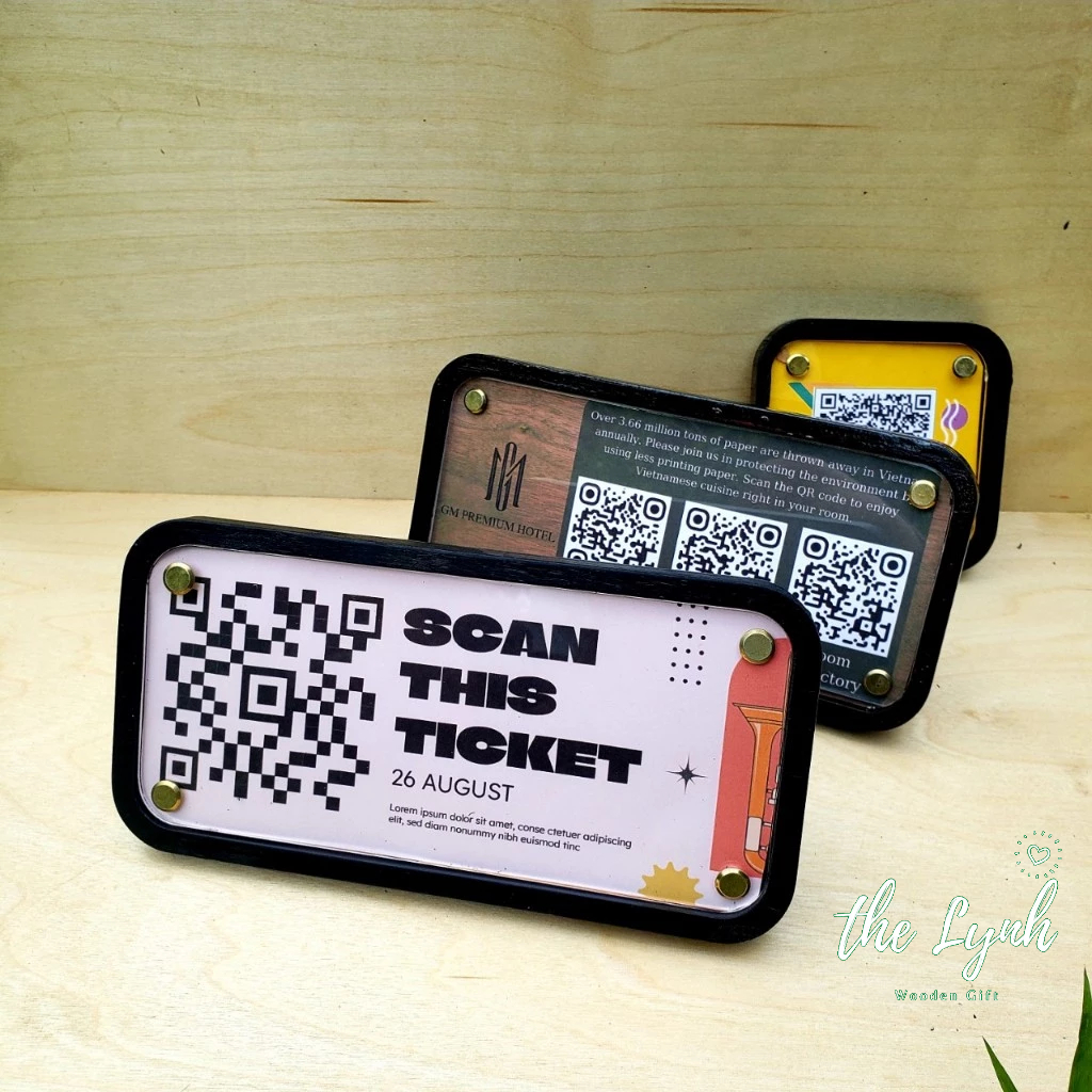 Bảng thông tin QR thanh toán - FREE IN QR