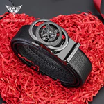 Thắt Lưng Nam Hàng Hiệu WilliamPOLO, Dây Nịt Nam Da Bò Thật 100% Cao Cấp WP7910 Hộp Gỗ Làm Quà Tặng — ảnh 2