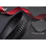 Thắt Lưng Nam Hàng Hiệu WilliamPOLO, Dây Nịt Nam Da Bò Thật 100% Cao Cấp WP7910 Hộp Gỗ Làm Quà Tặng — ảnh 6