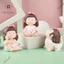 👧Đồ chơi quà tặng phụ kiện decor trang trí tượng mô hình em bé gái mập ú dễ thương EM GÁI TẬP YOGA👧
