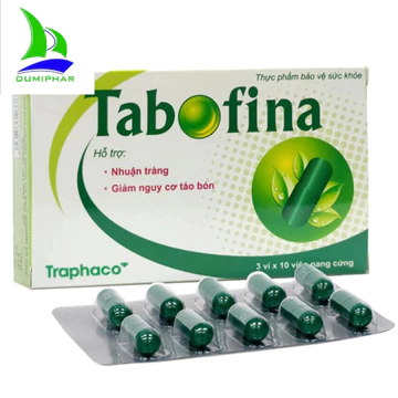 Tabofina, hỗ trợ nhuận tràng, giảm nguy cơ táo bón H 30 V