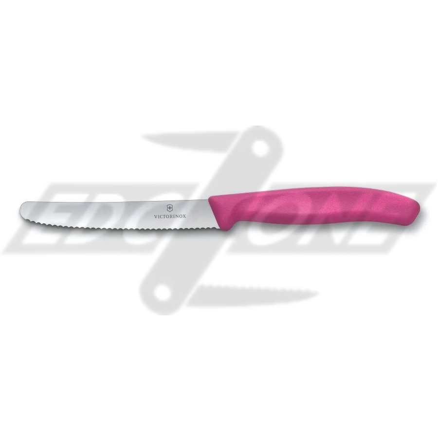 Victorinox - Dao Bếp Tomato And Sausage Knives (Wavy Edge - Lưỡi răng cưa, 11cm)