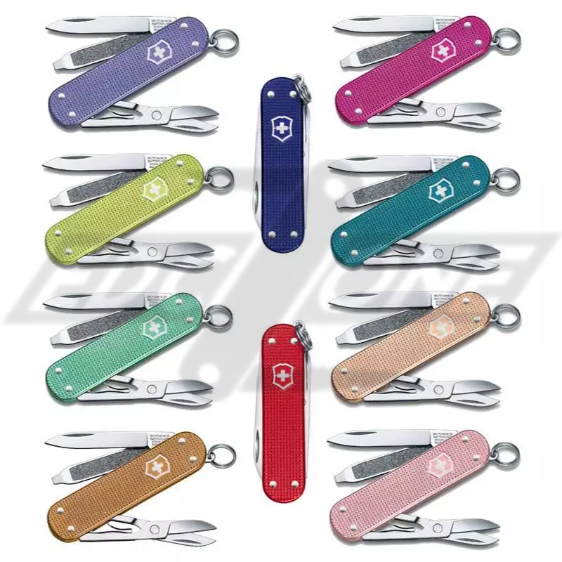 Dụng Cụ Đa Năng Victorinox - 58mm - Classic Alox (COLOR FUNCTIONS) Nhiều Màu