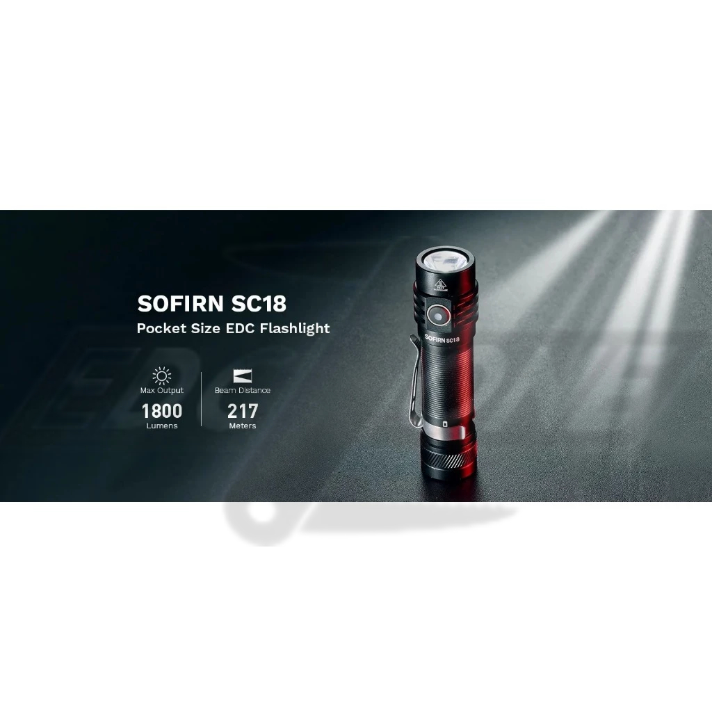 Đèn SOFIRN SC18 CHÍNH HÃNG (1800 lumens)