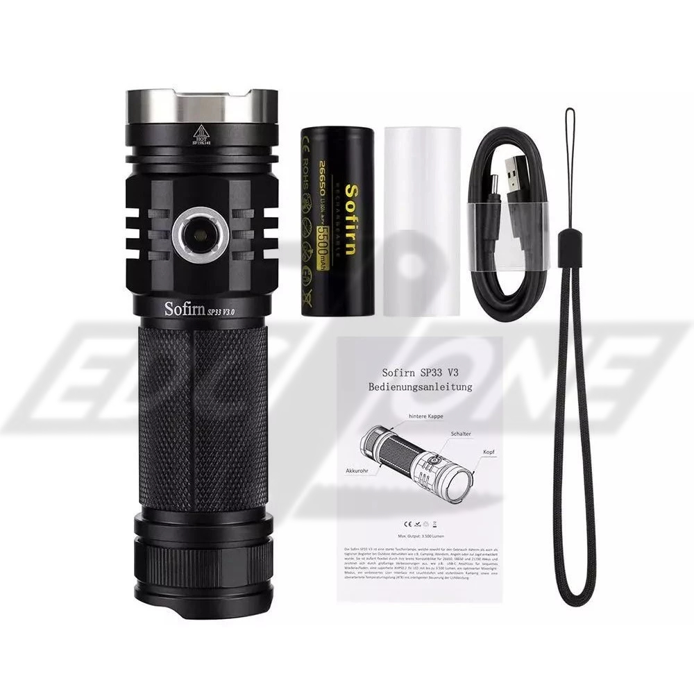 Đèn SOFIRN SP33 V3.0 Kit nhiệt - màu 6500K CHÍNH HÃNG (3500 Lumens ...