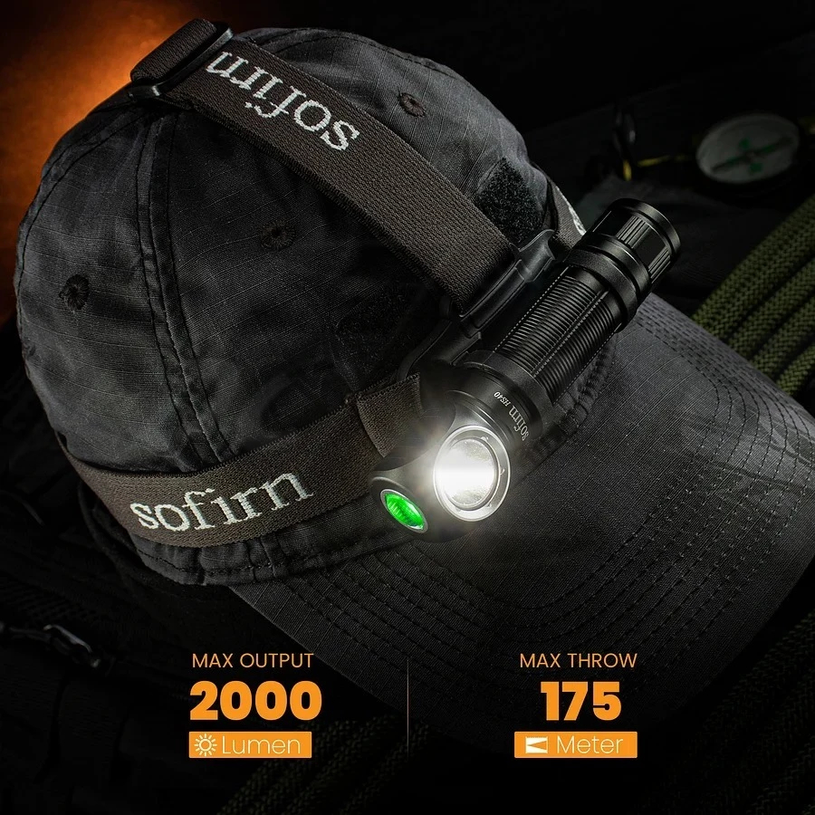 Đèn đội đầu SOFIRN HS40 KIT CHÍNH HÃNG (2300 Lumens)