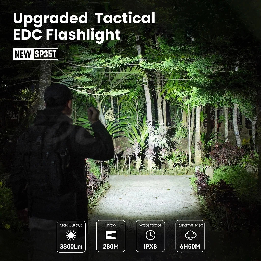 SOFIRN SP35T CHÍNH HÃNG (3800 lumens)
