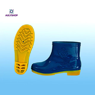 Ủng ngắn đi mưa đế vàng size 36-43 Trường Thịnh, ủng lội nước, ủng lao động