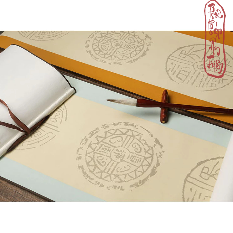 Biểu bo lụa viết câu đối 32x175cm 1 chiếc