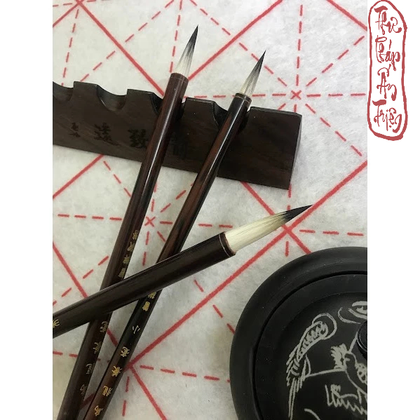 BÚT LÔNG THƯ PHÁP - Ô LONG KIÊM HÀO