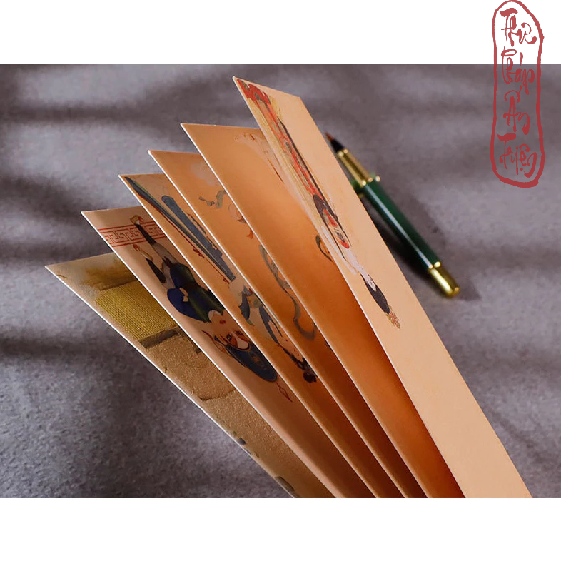 10 Liễn Mini Viết Thư Pháp Cổ Trang Làm Bookmark Treo Cành Mai Đào Ngày Tết